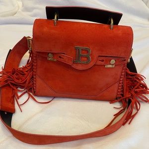 Authentic Cherry Red Balmain B-Buzz 23